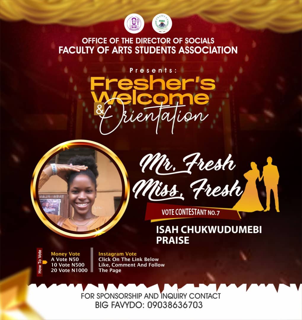 Isah chukwudumebi praise
